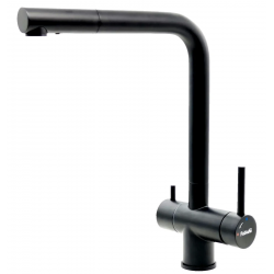 Кухонный смеситель Fabiano FKM 317 SS Velvet Black A-46